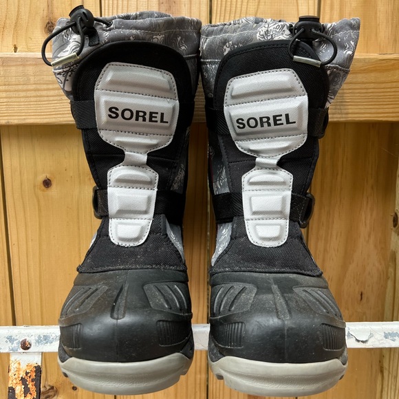 Buckle Winter Waterproof Boots Leather 
